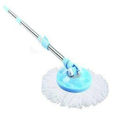 Chổi lau nhà thông minh xoay 360 độ - Bộ cán bàn bông, giá chỉ 75.000đ, tiết kiệm thời gian dọn dẹp