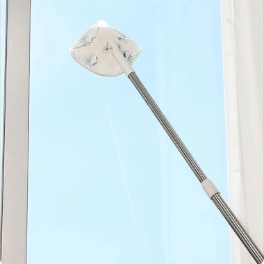 Chổi lau nhà tự động xoay 360 độ kẹp khăn tiện dụng, giảm giá 97.416 VND 7