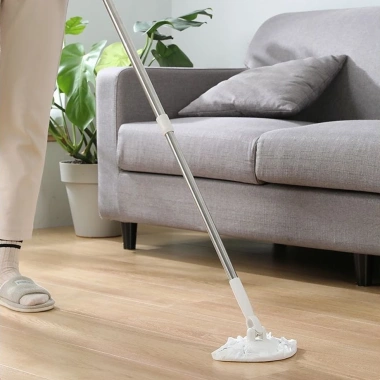 Chổi lau nhà tự động xoay 360 độ kẹp khăn tiện dụng, giảm giá 97.416 VND 8