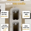 Chổi Lau Nhà Tự Vắt 360 độ Siêu Mỏng 4 Hệ Thống kèm Thùng Giặt & 2 Khăn Lau 40cm 5