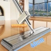Chổi lau nhà tự vắt đa năng nhôm cao cấp 40cm UFORU 2 trong 1, tay cầm vắt nước siêu sạch - UF781