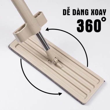 Chổi lau nhà tự vắt thông minh xoay 360 độ - Vắt sạch nhanh, giá chỉ 49.900 VND
