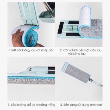 Chổi lau nhà tự vắt thông minh xoay 360 độ - Vắt sạch nhanh, giá chỉ 49.900 VND 9 Chổi lau nhà tự vắt thông minh xoay 360 độ - Vắt sạch nhanh, giá chỉ 49.900 VND 9