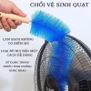 Chổi lau quạt đa năng, bàn chải quạt, cây rửa quạt tiện lợi, chỉ 13.000đ 3