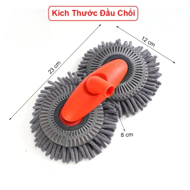 Chổi Lau Rửa Xe Ô Tô 2 Đầu Xoay 360 độ 3 Nấc Kéo Dài Tiện Lợi Bền Đẹp Giá 119k 7 Chổi Lau Rửa Xe Ô Tô 2 Đầu Xoay 360 độ 3 Nấc Kéo Dài Tiện Lợi Bền Đẹp Giá 119k 7