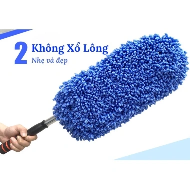 Chổi Quét Bụi Ô Tô Bản Rộng, Điều Chỉnh Độ Dài - Siêu Tốt, Giá 26.000₫ 3