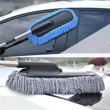 Chổi Quét Bụi Ô Tô Bản Rộng, Điều Chỉnh Độ Dài - Siêu Tốt, Giá 26.000₫ 8