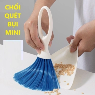Chổi quét đa năng cho bàn thờ, bàn phím - bàn làm việc tiện dụng, chỉ 17.000₫