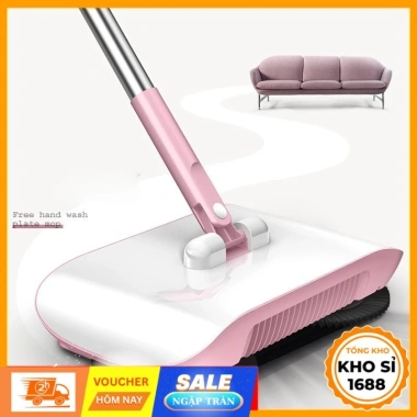 Chổi quét nhà tự động xoay 360 - Hút bụi không cần sạc E1.672, giá 169.000 VND
