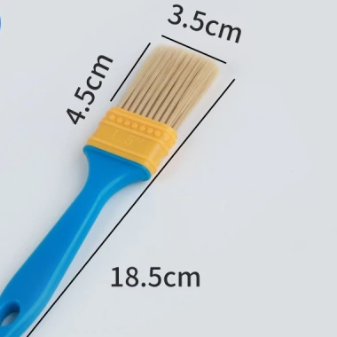 Chổi Quét Sơn Lông Mềm 2‑11.5cm Sợi Nylon, Tay Cầm Nhựa Đúc Màu Xanh – Tiện Lợi, Giá Rẻ 5