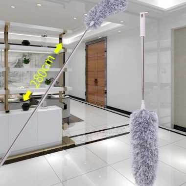 Chổi quét trần nhà 2,8m gấp gọn - Lau đèn, quạt trần, cửa sổ, cầm tay, giá chỉ 79.000₫ 2