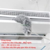 Chổi quét trần nhà 2,8m gấp gọn - Lau đèn, quạt trần, cửa sổ, cầm tay, giá chỉ 79.000₫ 4
