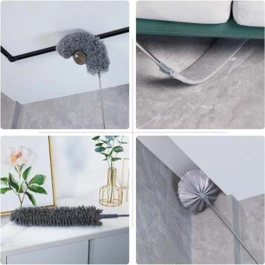 Chổi Quét Trần Nhà Gấp Gọn DIPOLAR Cán Inox 2,4m Xoay 360 Mạng Nhện - 49.000đ 9