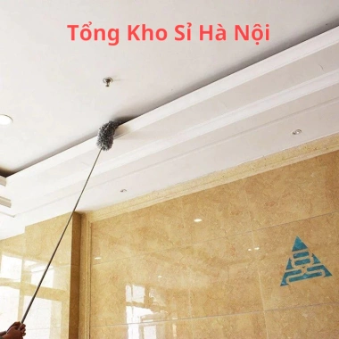 Chổi quét trần rút gọn đa năng, cán xoay 360°, gấp gọn, lau bụi nhẹ - 39.900đ 9