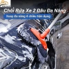 Chổi rửa xe ô tô 2 đầu xoay 360 độ khớp nối dụng cụ rửa xe bông mềm mại không xước giá ưu đãi 145.000