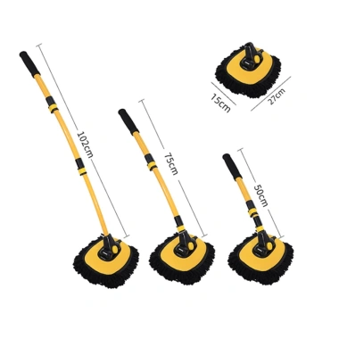 Chổi Rửa Xe Ô Tô San Hô DKCARS G2 - Cán Điều Chỉnh Độ Dài, Đầu Tháo Dễ, Giá Ưu Đãi 150k