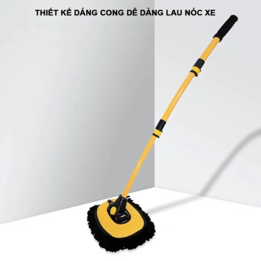 Chổi Rửa Xe Ô Tô San Hô DKCARS G2 - Cán Điều Chỉnh Độ Dài, Đầu Tháo Dễ, Giá Ưu Đãi 150k