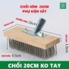 Chổi sắt chà rong rêu kích 20-30-50cm không tay cầm loại bám bẩn bể bơi 45.000 VND 10