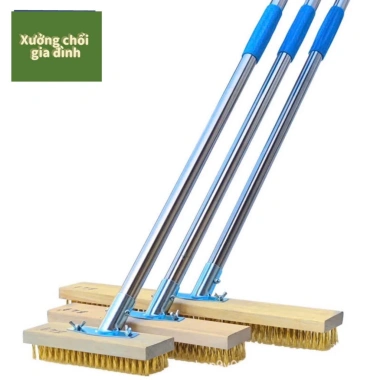 Chổi Sắt Mạ Đồng 130cm Tay Cầm Inox - Chà Sân, Vệ Sinh Rêu Bám Bẩn, Giá 45k 7 Chổi Sắt Mạ Đồng 130cm Tay Cầm Inox - Chà Sân, Vệ Sinh Rêu Bám Bẩn, Giá 45k 7
