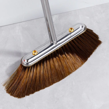 Chổi Sợi Cước Mềm Cán Inox 96-123cm - Quét Nhà, Sân Vườn, Chống Nước, Bền Bỉ - Giá 74.000đ