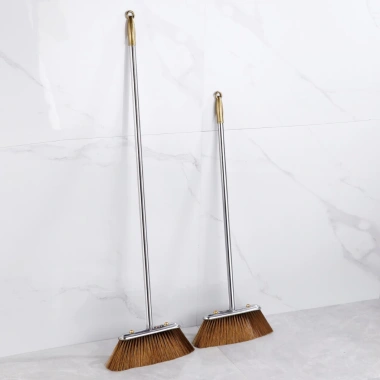 Chổi Sợi Cước Mềm Cán Inox 96-123cm - Quét Nhà, Sân Vườn, Chống Nước, Bền Bỉ - Giá 74.000đ