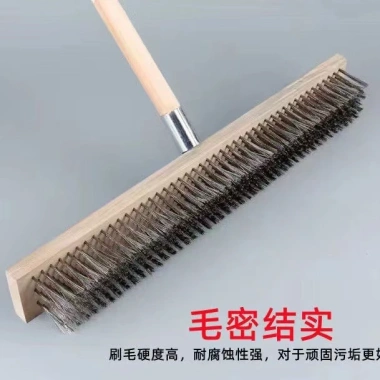 Chổi sợi thép không rỉ quét sân vườn, rêu 20-50cm, tay cầm dài 65cm, giá chỉ 39.500đ 10