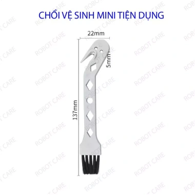 Chổi vệ sinh robot hút bụi - Gỡ rối tóc nhanh, sạch sâu, chỉ 15.000₫
