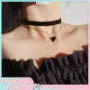 Choker Retro Nhung Đỏ Hình Trái Tim và Xương Đòn - Trang Sức Nữ Thời Trang Giá Khuyến Mãi 31.267đ