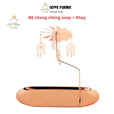 Chong Chóng Xoay - Phụ Kiện Chăm Sóc Nến Thơm, Bộ Xoay Đốt Nến Trang Trí Quà Tặng Sinh Nhật Lễ Tết 79.000₫