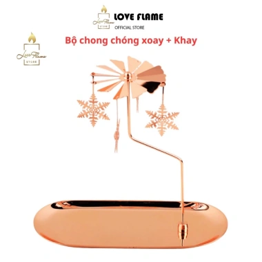 Chong Chóng Xoay - Phụ Kiện Chăm Sóc Nến Thơm, Bộ Xoay Đốt Nến Trang Trí Quà Tặng Sinh Nhật Lễ Tết 79.000₫