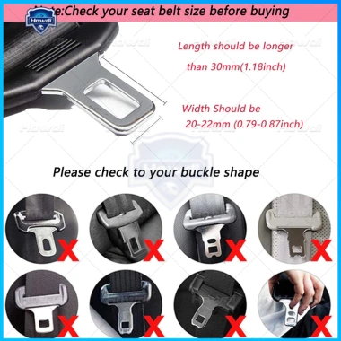 Chốt Khóa Dây An Toàn Xe Hơi Họa Tiết Hoạt Hình - Điều Chỉnh Nhanh, Giá 43.110 VND 8