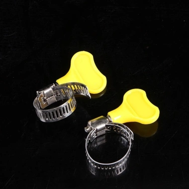 Chốt khoá vòi nước MY HOME DN503 Combo 10 đai siết ống inox tay vặn nhựa 14.500