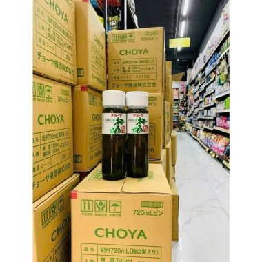Choya Xanh Nước Mơ Lên Men 720ml - Choya Kishu Nhật Bản Giá 389.000, Giảm tới 84.000 5 Choya Xanh Nước Mơ Lên Men 720ml - Choya Kishu Nhật Bản Giá 389.000, Giảm tới 84.000 5