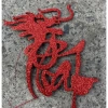 Chữ kim tuyến dán quạt, lọ, trái cây ngày Tết Giá chỉ 15.000đ giảm từ 19.350đ 3