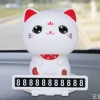 Chú Mèo Lucky Car Thần Tài Gật Đầu + Bảng Số Điện Thoại - Tài Lộc Xe, Taplo, Giá 85.000đ 6