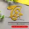 Chữ Tết 18cm xốp nhũ vàng dán mành, mẹt, phông nền trang trí Tết 2.025 giá chỉ 14.4k 3