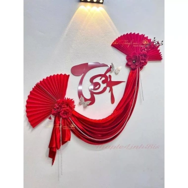 Chữ Tết Alu Vàng Gương và Alu Đỏ Size Lớn - Giá ưu đãi 46.750 VND, giảm 12.155 VND