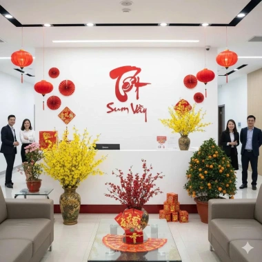 Chữ Tết Nhung 30x40cm Trang Trí Tết 2.026 - Đồ Trang Trí Độc Đáo Giá 35.000 VNĐ