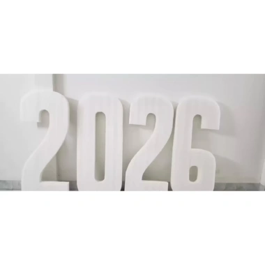 Chữ Tết số 2.026 cắt xốp trắng 5-50cm - Lễ hội, chụp ảnh - Giá chỉ 240.000đ 5