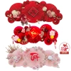 Chữ Tết Trang Trí 2.026 Size Lớn Alu Đỏ Dán Mành Mẹt Dèm Cửa Kính - Giá 80.000đ