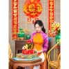 Chữ thư pháp 10cm dán dưa dừa bưởi Tết - Kim tuyến vàng đỏ đen, 5 chữ chỉ 21.000₫ 2