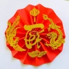 Chữ thư pháp 10cm dán dưa dừa bưởi Tết - Kim tuyến vàng đỏ đen, 5 chữ chỉ 21.000₫ 9