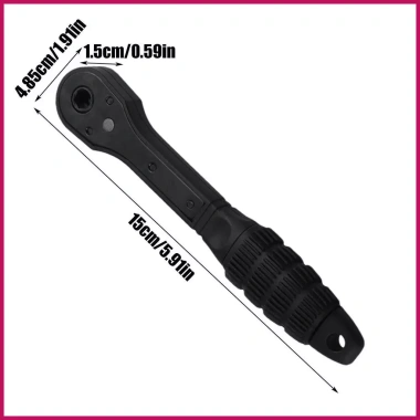 Chuck Key Hai Đầu Đa Năng cho Máy Khoan Điện Phụ Kiện Tấm Cắt, Vít, Đai Ốc Bấm 5