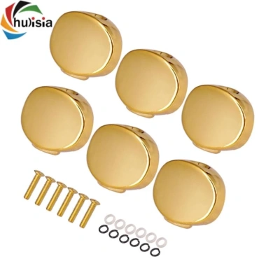 Chulisia 6 Chốt Mũ Máy Đầu Đàn Guitar Cổ Điển - Nút Thay Thế Núm Dân Gian Acoustic 67.100₫