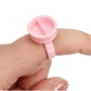 Chum nhẫn 2 ngăn nhựa cứng đeo ngón tay - Thợ xăm 2 mực, 25.000đ 2