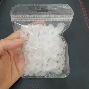 Chum silicon đựng mực xăm nhỏ 100 chai - Giá chỉ 10.000đ, tiết kiệm cho tattoo