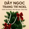 Chuỗi Hạt Ngọc Dây Ngọc Trai Giả Trắng Bóng 10-60m Gói Quà Sự Kiện Giá 55k 2