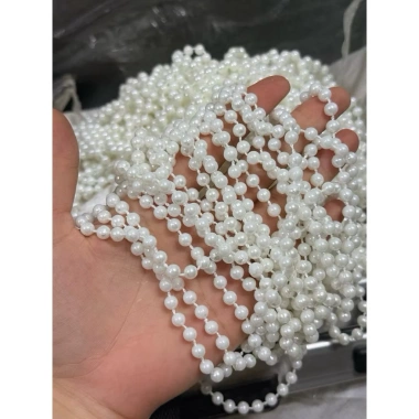 Chuỗi Hạt Ngọc Dây Ngọc Trai Giả Trắng Bóng 10-60m Gói Quà Sự Kiện Giá 55k 10 Chuỗi Hạt Ngọc Dây Ngọc Trai Giả Trắng Bóng 10-60m Gói Quà Sự Kiện Giá 55k 10