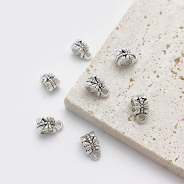 Chuỗi Hạt Tròn Hợp Kim Bạc Phong Cách Tây Tạng Trang Sức DIY Giá 9.994đ 10 Chuỗi Hạt Tròn Hợp Kim Bạc Phong Cách Tây Tạng Trang Sức DIY Giá 9.994đ 10