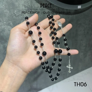 Chuỗi Mân Côi 50 Hạt PEACESHOP TH06 - Tràng Hạt Công Giáo Sùng Kính Đức Mẹ, Giá ưu đãi 900.000 VND 3